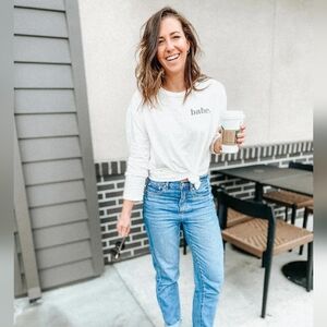 2/$40 ✨Aerie Babe Long Sleeve Shirt